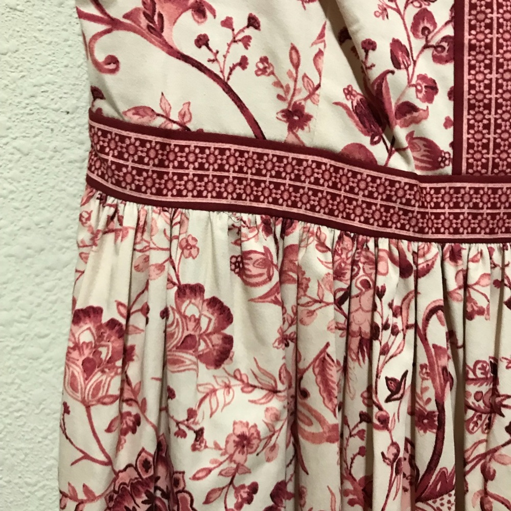 Gal Meets Glam Esme Floral Fit & Flare Dress NWT - Picture 4 of 8
